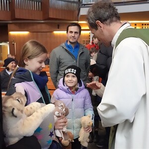 Kinder- und Kuscheltiersegnung