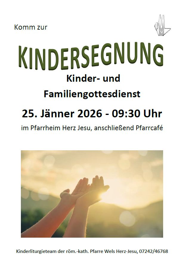 Kindersegnung