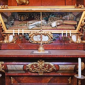 Placidus-Altar: Reliquie: Hl. Placidus