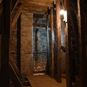 Blick Richtung Turmschacht