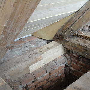 Renovierung Dach Doblkapelle / 1. Tag