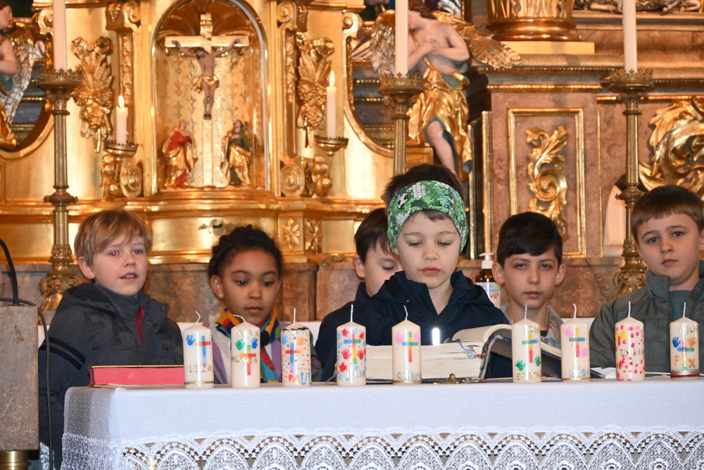 Vorstellung der Erstkommunionkinder Pramet 2025