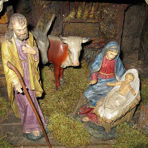 Unsere Weihnachtskrippe