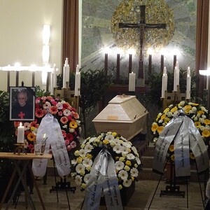 Begräbnis Pater Gregotsch