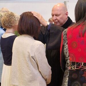 Segnung durch SI Gerold Lehner