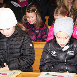 Vorstellung der Erstkommunionkinder am 06. März 2016