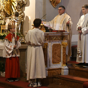 Mettenamt in der Pfarrkirche Kopfing