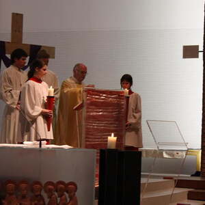 Abendmahlsmesse und Fußwaschung