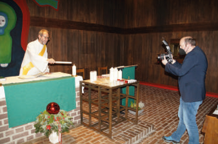 Matthias Lauber / Monika Steinmaurer So kennen ihn die meisten Kirchenbesucher