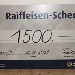 Spende für die Kirchensanierung