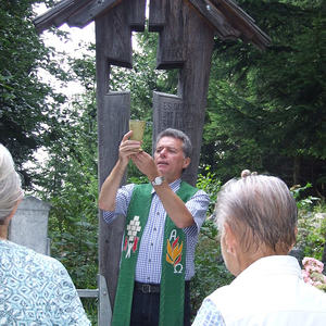 Bergmesse bei Schosser-Hütte
