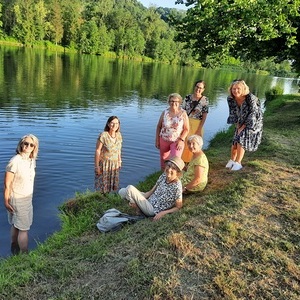 Erfrischung an der Enns