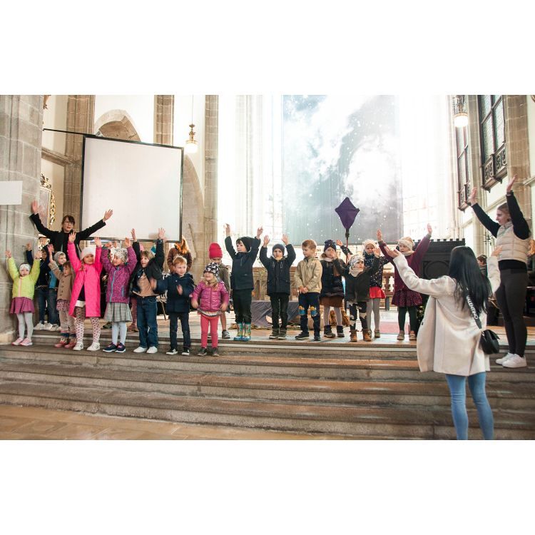 Ökumenischer Kindergottesdienst / ©Bild für die Pfarrgemeinde Eferding/Michaela Frank