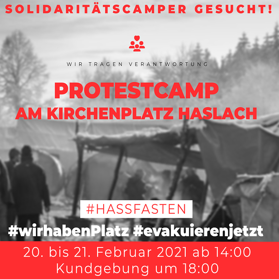 Solidaritätscamper gesucht! 