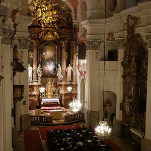 Blick in die Minoritenkirche