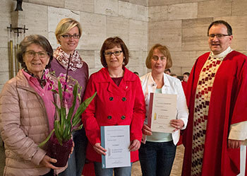 Pfingsten mit Ehrungen