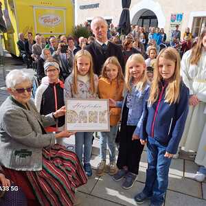 Erntedank - Verabschiedung Mesner u Organistin