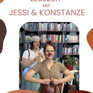 Büchereiclowns Jessi und Konstanze