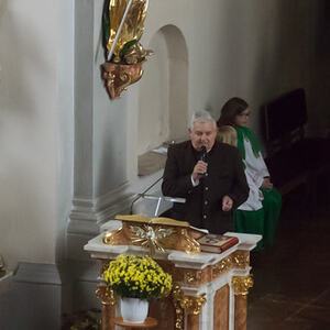 Kriegerehrung und Friedhofsegnung