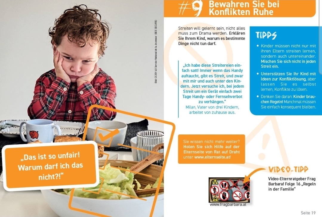 Bewahren Sie bei Konflikten Ruhe
