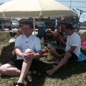 'KMB and Friends' beim Beachvolleyballturnier in Dietach