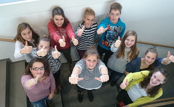 Die Firmgruppe von Hermann Kehrer