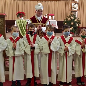 Aufnahme  der Ministranten 26.12.20
