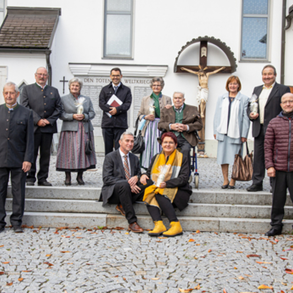 Gottes Segen für die Jubelpaare