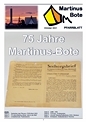 Martinusbote - Ausgabe Herbst 2021