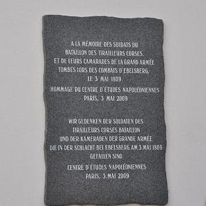 Gedenkfeier 200 Jahre Schlacht um Ebelsberg im Schloßpark