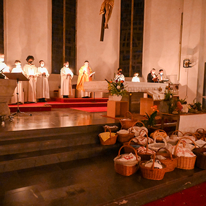 Osternacht-Feier in der Pfarrkirche Kirchdorf an der KremsFoto Haijes