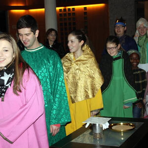 Sternsinger bei den Gottesdiensten