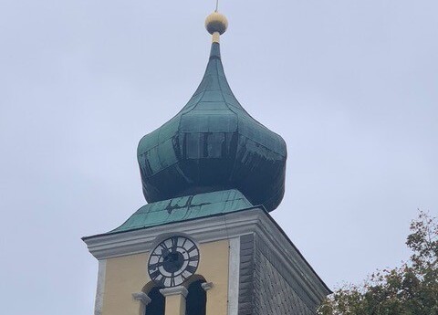Pfarrkirche Lindach Turmhelm