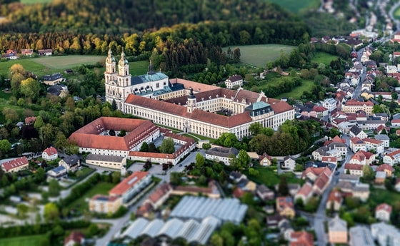 Luftaufnahme Stift St. Florian