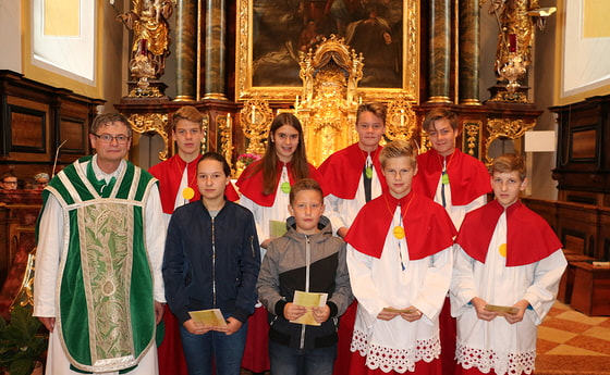 Ministrantenverabschiedung