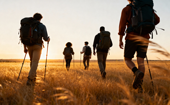 Österliches Pilgern: Die Osterbotschaft bewusst be-GEHEN