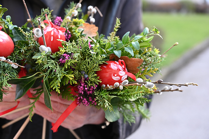 Palmbuschen der Kath. Frauenbewegung