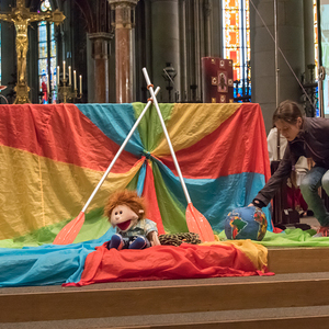JuMiläum – Großes Kinderfest zu 70 Jahre Jungschar in Linz1.500 MinistrantInnen, Jungscharkinder und GruppenleiterInnen feierten am Samstag, 20. Mai 2017 den 70. Geburtstag der Katholischen Jungschar in der Linzer Innenstadt. Der gemeinsame Gottesdi