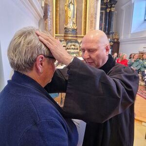 Segnung durch SI Gerold Lehner