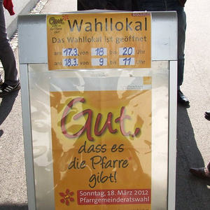 Pfarrgemeinderatswahlsonntag