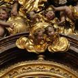 Engel auf einem Seitenaltar in der Ursulinenkirche