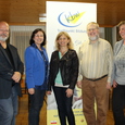 V. l.: Horst Geyer (Auditor), Veronika Pernsteiner (KBW-Leiterin), Gabriele Luger, Alfred Alberer, Rosemarie Neundlinger (KBW-Team-Mitglieder). Nicht auf dem Bild: Christine Wurzinger, Friedlinde Wolfsteiner (KBW-Teammitglieder). 