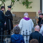 Verabschiedung am Grab in Linz-St. Margarethen.