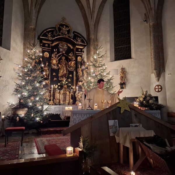 Christmette 2024 mit Kaplan Franziskus