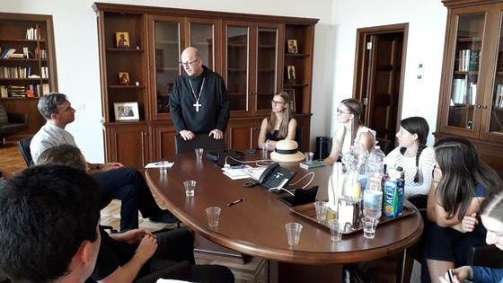 Gespräch mit Abtprimas Gregory Polan OSB in Sant‘Anselmo