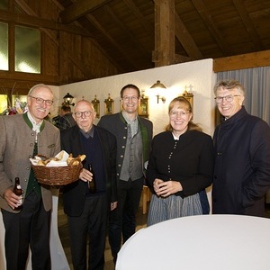 August Lemmerer, Pfarrer Hammer, Martin Kienberger, Maria Hödl, Matthäus Unterberger