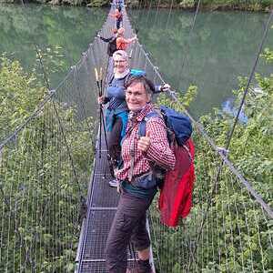 Hängeseilbrücke bei Großraming