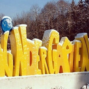 Bau des Kindergartens