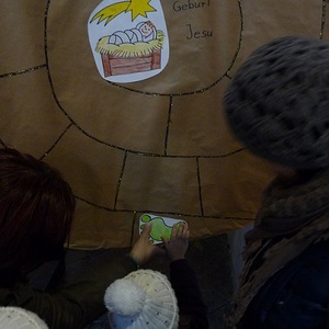 Wie viele Schritte sind es bis Weihnachten?