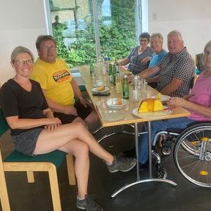 Beim Nachmittagskaffee.